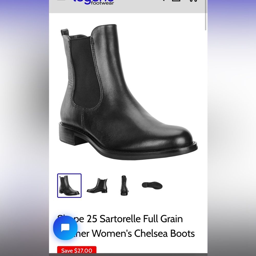 Ecco Chelsea boots shape 25 sartorelle